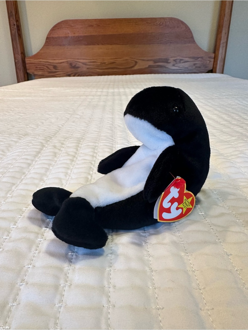 Waves the Whale Beanie Baby
